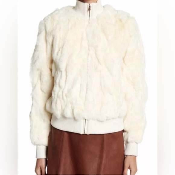 Black Fur Jacket - Picture 2 of 3